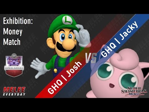 UGC Smash Open - GHQ | Josh (Falco) vs. GHQ | Jacky (Captain Falcon) - SSBM - Exhibition,Money Match