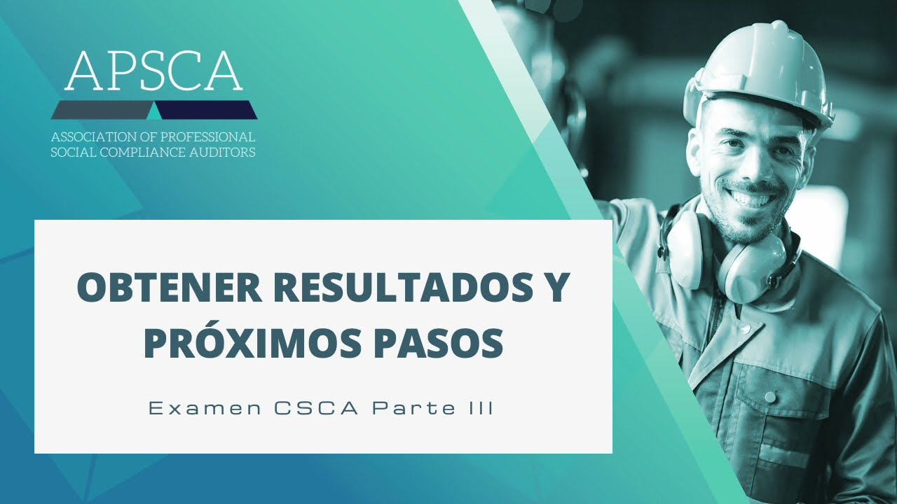 Obtener Resultados y Proximos Pasos