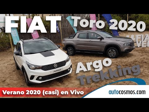 FIAT Argo Trekking y Toro 2020