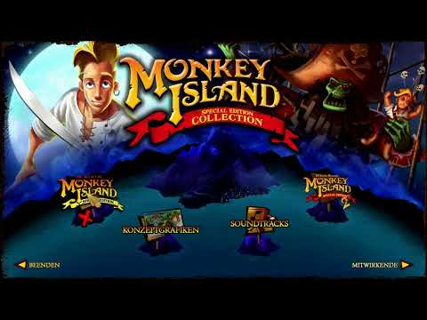 Let's play Monkey Island 1 (Special Edition) - 00 - Hauptmenü & Einstellungen (deutsch)