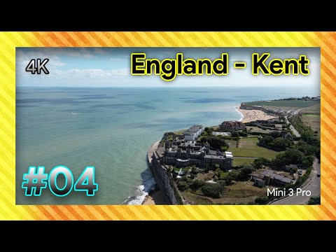 #04 - 4K ENGLAND - KENT - Kingsgate Castle, Neptune's Tower , Broadstairs - Mini 3 Pro