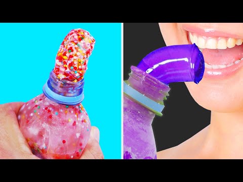 NEW RECIPES of frozen jelly honey in a bottle from Tik Tok!