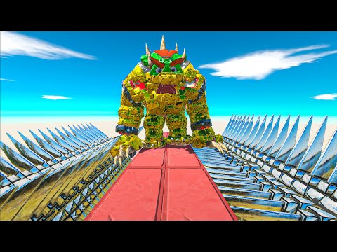 Which Unit Passes Between The Two Blenders?  - Animal Revolt Battle Simulator