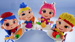 Yummy &amp; Healthy Food with Baby DB | D Billions Kids Songs