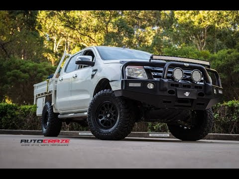 Ford Ranger XLT Wheels - Fuel Vector Rims + 2" Dobbinson Lift Kit | AutoCraze