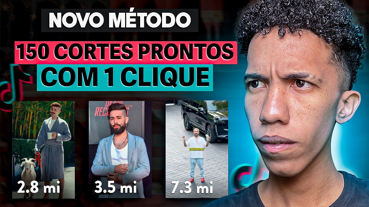 COMO POSTAR 150 CORTES COM 1 CLIQUE DO RUYTER para ATIVAR A MONETIZAÇÃO no TIKTOK
