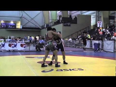 University Greco Semifinal 55kg - Max Nowry vs. Brandon Escobar