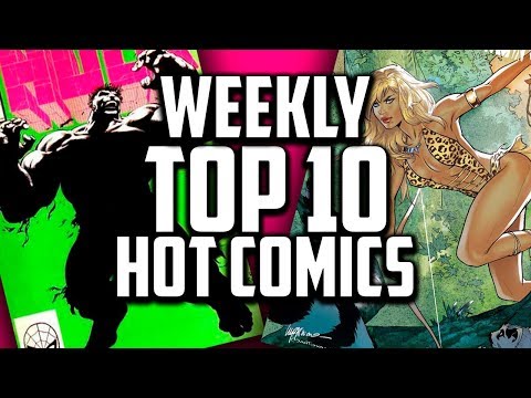 Hot Top 10 Comic Books On The Rise - JAN (Week 2) 2019