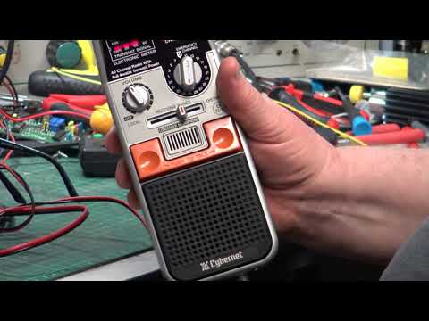 Cybernet ZX1 CB27/81 CB radio (Emergency kit) - On The Air test