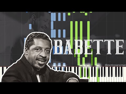 Erroll Garner - Babette (Solo Jazz Piano Synthesia)