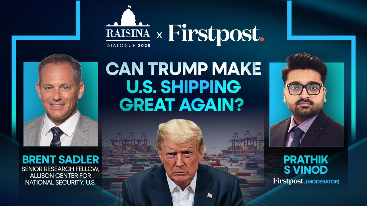 Trump Wants to Build More Ships, Says US Navy Veteran Brent Sadler | Raisina Dialogue 2026