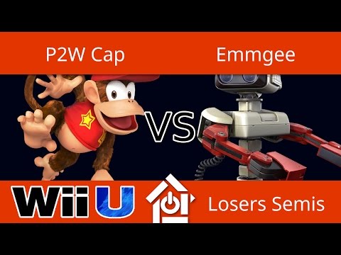 Smash Legends 12/22/2016 - P2W Cap (Diddy Kong) vs Emmgee (ROB) - Smash 4 Losers Semis