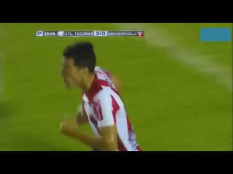 Gol de Sebastian Hernandez - Atletico Tucuman 3 x 1 Atletico Junior - Copa Libertadores