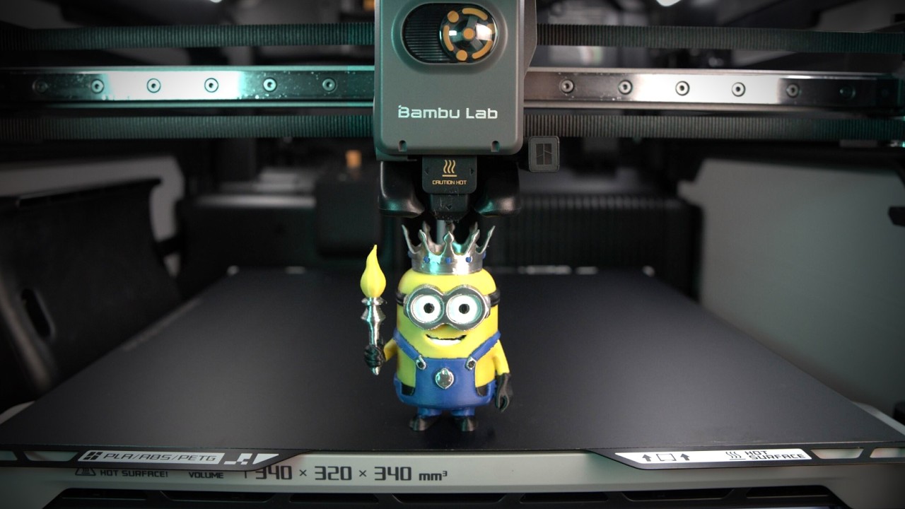 The Bambu Lab H2S Is Here! Laser Engrave, Blade Cut, 3D Print and...