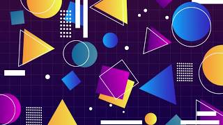 Playful Geometric Pattern |  Wallpaper Screensaver 4 Your Phone Monitor PC TV