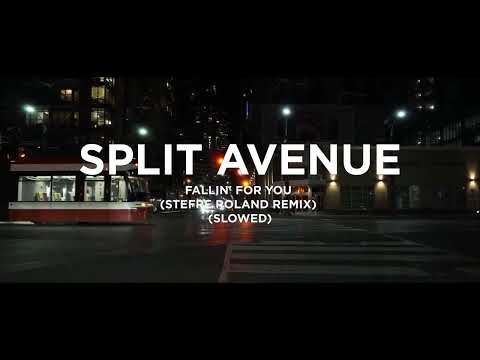 SPLIT AVENUE – Fallin' For You (Stefre Roland Remix) SLOWED+REVERB | DEEP HOUSE | MUSIC VIDEO