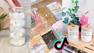 bathroom laundry refill and restock organizing tiktok compilation 🍇🍉🍋