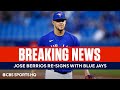 BREAKING: Jose Berrios Re-Signs with Blue Jays | CBS Sports HQ
