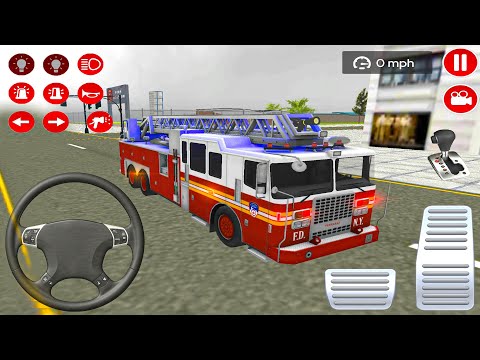 real fire truck driving simulator 2020 – Android Gameplay