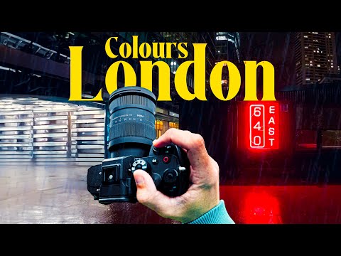 An Evening Photographing Rainy London, 16 - 28mm Sigma F2.8 Lens