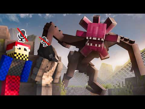 We Survived A QUIET PLACE MOD in Minecraft