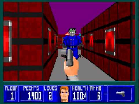 Wolfenstein 3D The Golden Episodes getting supplied on E5L1 normal difficulty