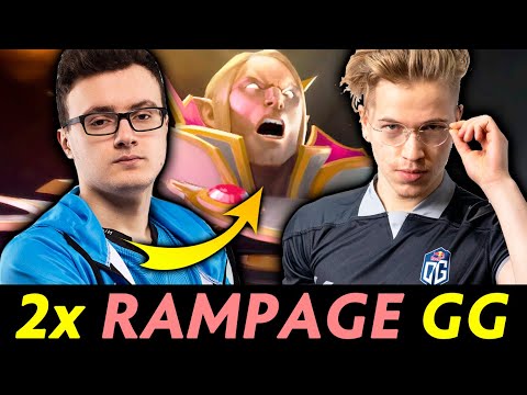 Miracle INVOKER vs Topson MID — DOUBLE RAMPAGE GG