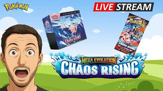 MEGA DROPISKO  - CHAOS RISING  - BOX BREAK BOOSTER - KARTY POKEMON