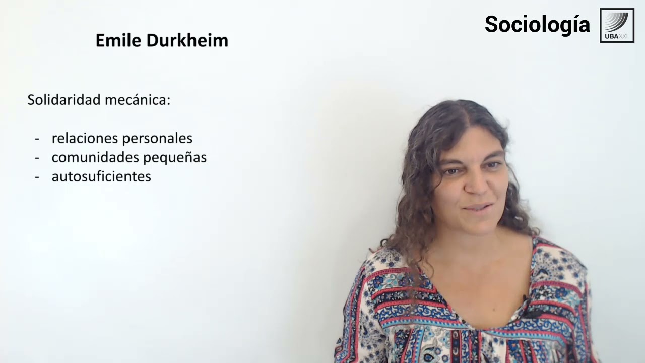 4  Sociología   Las perspectivas clásicas  Emile Durkheim la solidaridad