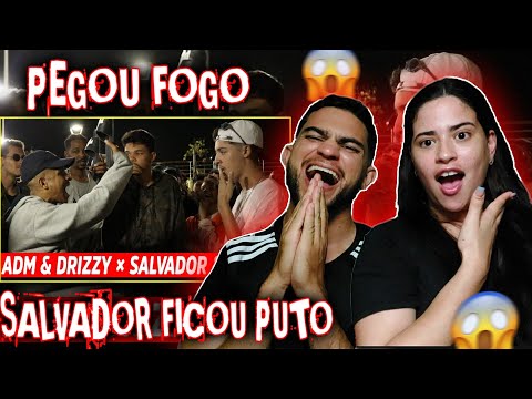 REACT (VIROU PESSOAL 🔥🔥🔥) Adm & Drizzy X Salvador & Ravena - BATALHA DO ATLÂNTICA - SEMIFINAL