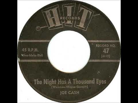 The Night Has a Thousand Eyes ~ Joe Cash (1963)