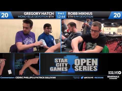 SCGOAK - Standard - Semifinals - Greg hatch vs Robb Miknus