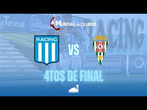 🏆⚽️ RACING VS CÓRDOBA FC EN VIVO - 4TOS DE FINAL: MUNDIAL DE CLUBES JUVENIL SUB 18!