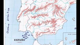 Mapa Físico de España (Parte I)