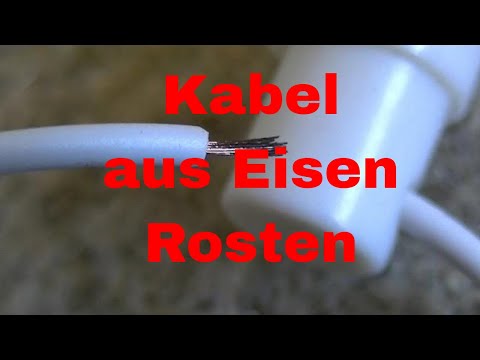 Einige Universal Verbindungskabel sind magnetisch aus Eisen und rosten - eflose #412