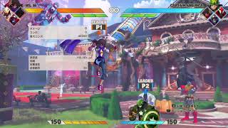 【ビーキョウの戯れ】マーベル闘魂 キャップ&Ms.マーベル