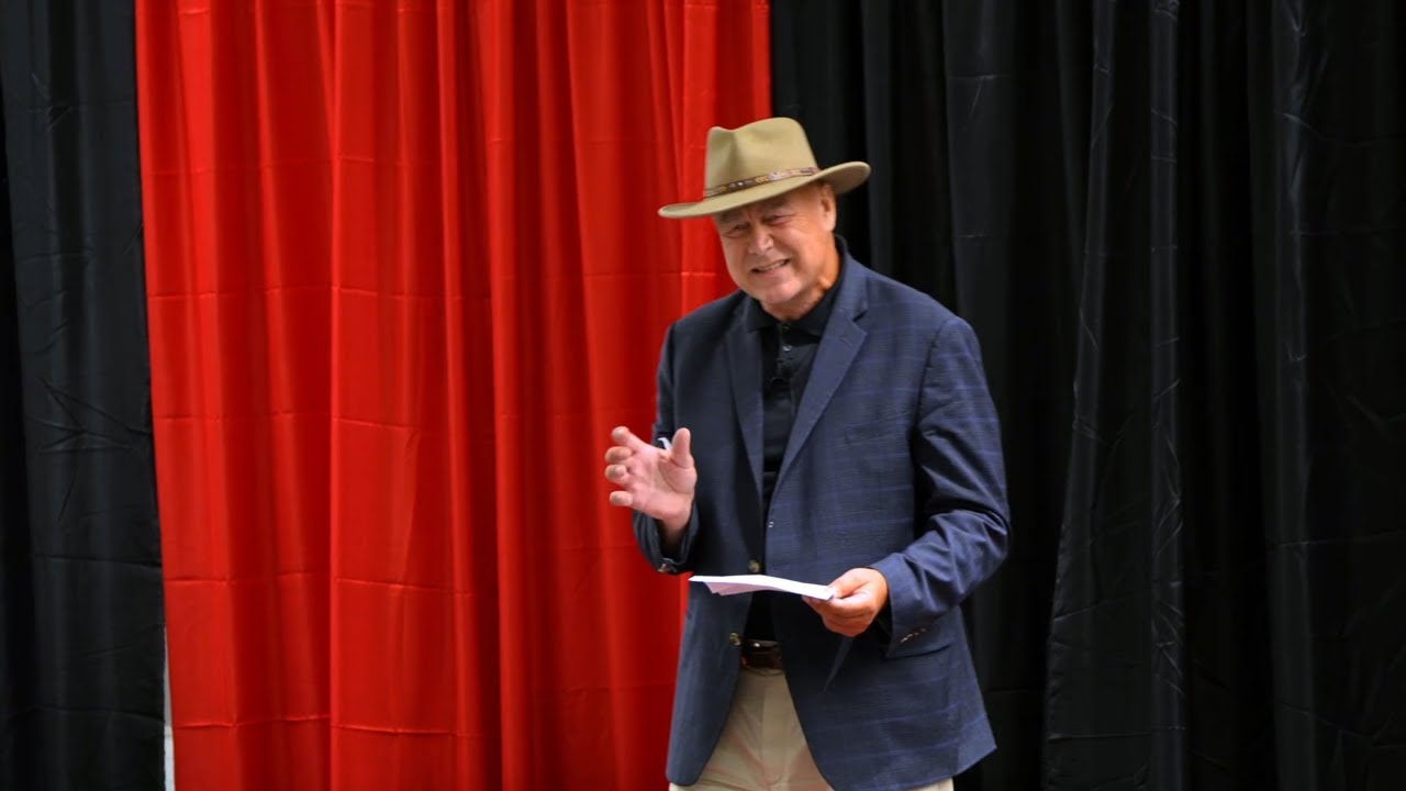Mark Matteson on stage