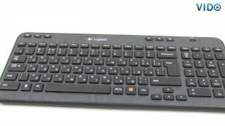 Logitech K360 Wireless Keyboard (920-003095) - відео 2
