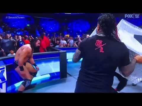 4 wrestlers GANG UP on ONE wrestler with incredible assault WWE Friday Night SnackDown ALL-NEW 8/26🙈