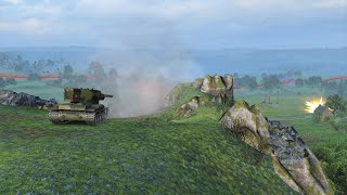 【ゆっくり実況】ギガント重戦車 KV-2　(Wot 22戦目)