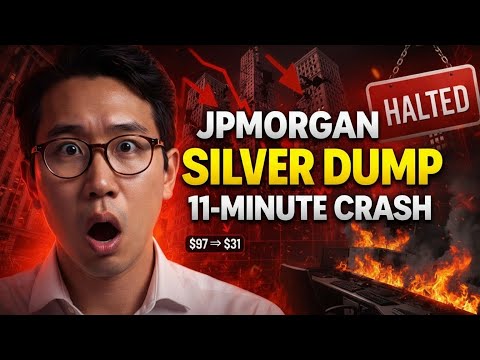 MARKET AMBUSH: JPMorgan Dumps 4.2B Oz — Silver Collapses in 11 Minutes ($97 to $31)