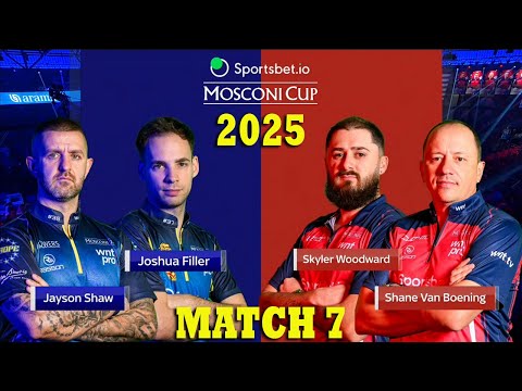 HIGHLIGHTS | Shaw / Filler - Shane / Skyler | Match 7 | 2025 Mosconi Cup