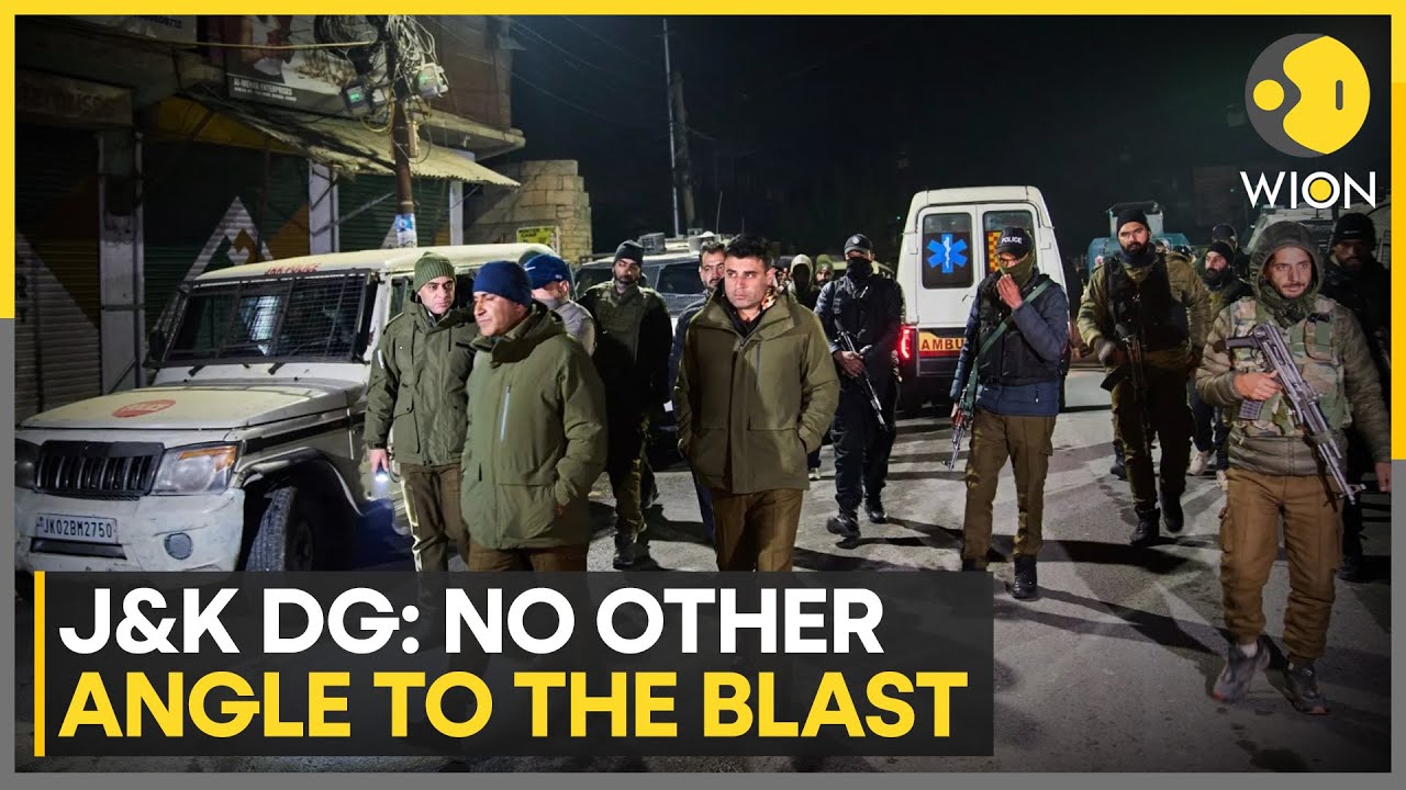 J&K DG Prabhat: 'Explosives Were Brought Here For Examination' | WION News