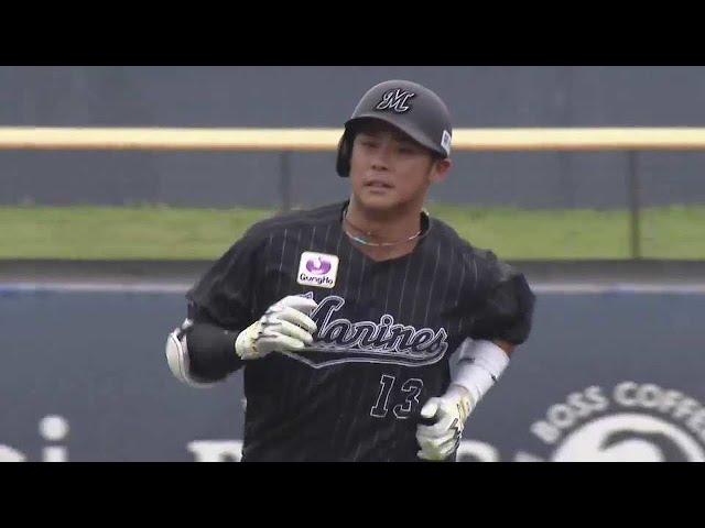 【ファーム】マリーンズ・平沢大河 逆方向への3号ソロホームラン!! 2022年7月12日  北海道日本ハムファイターズ 対 千葉ロッテマリーンズ