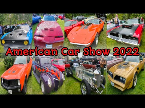 American Car Show 2022 - Norrtälje  Sweden | Norrtälje at 400 Years | Sommar i Societetsparken