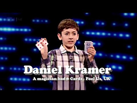 15 year old magician Daniel Kramer performs a funny card trick