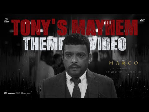 Marco - Tony's Mayhem Theme Video Song | Unni Mukundan | Shareef Muhammed | Haneef | Ravi Basrur