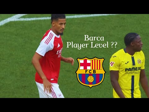 Etta Eyong All Duels VS Arsenal 2025 - Barcelona Transfer Targets