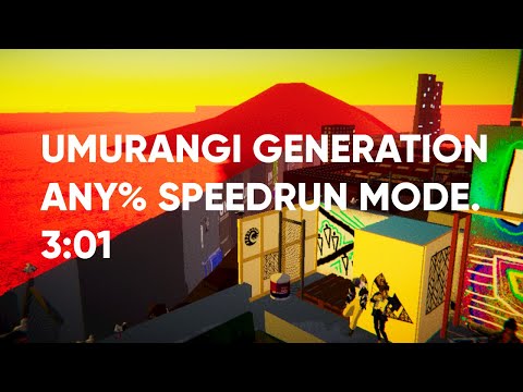 Umurangi Generation Any% Speedrun Mode in 3:01