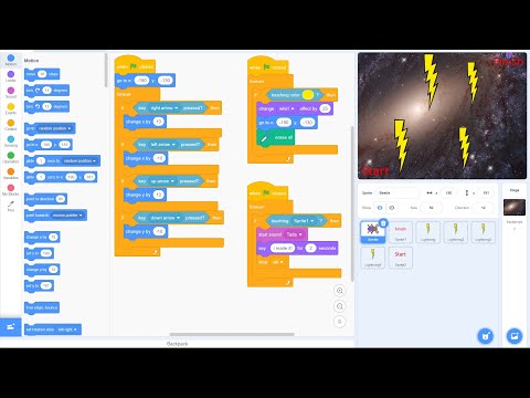 Lets Code Lightning Run